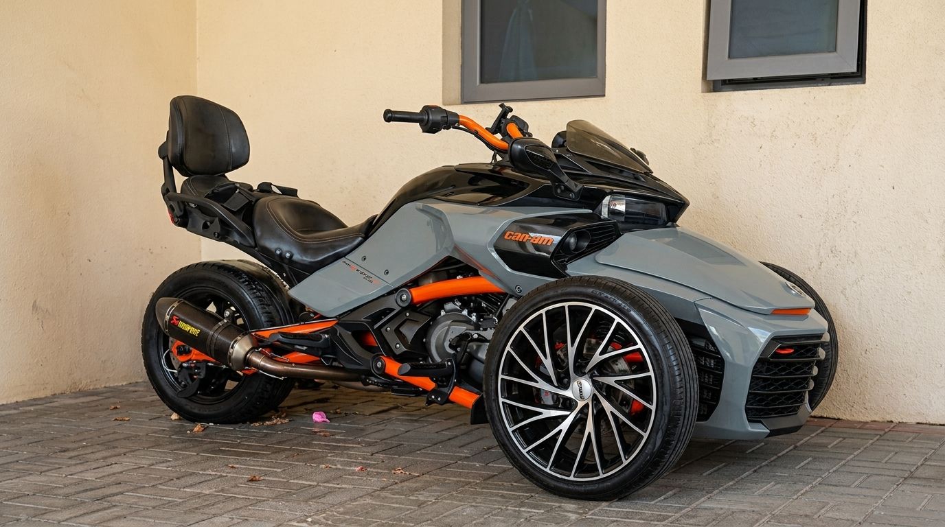 CAN-AM Spyder F3 (2021) - Custom Wheels, PPF — photo 1 of 1
